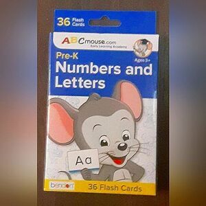 New ABC Mouse Numbers and Letters Flashcards